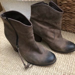 Taupe Aldo booties, size 38.5